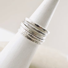 Load image into Gallery viewer, LS - Stackable Textured 2mm Ring (Sterling)