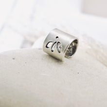 Load image into Gallery viewer, AM - Lacy Pierced Ear Cuff (Sterling)
