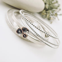 Load image into Gallery viewer, SP - Square Pods Cuff Bracelet (SS and Copper)