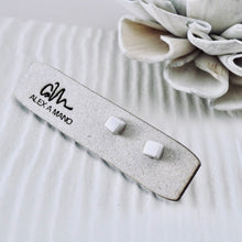 Load image into Gallery viewer, AM – Mini Love Cubes Stud Earrings (SS)