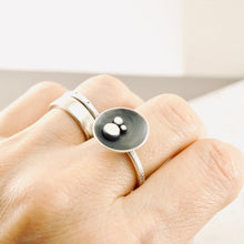 Load image into Gallery viewer, LS - Silver Nest Ring SS (Thin Band) (Sizes 5.5, 7.5)