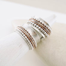 Load image into Gallery viewer, OK - Spinner Bead Ring (Size 7.5)