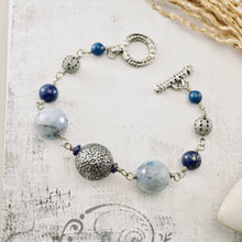 Load image into Gallery viewer, TN Azure Harmony Link Bracelet (Base Metal)