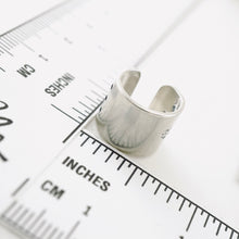 Load image into Gallery viewer, AM - Lacy Pierced Ear Cuff (Sterling)