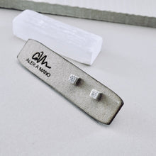 Load image into Gallery viewer, AM – Mini Love Cubes Stud Earrings (SS)