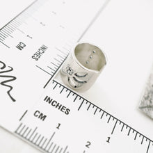 Load image into Gallery viewer, AM - Lacy Pierced Ear Cuff (Sterling)