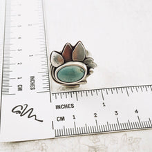 Load image into Gallery viewer, AM - Turquoise Garden Ring (Size: 8)