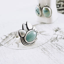Load image into Gallery viewer, AM - Turquoise Garden Ring (Size: 8)