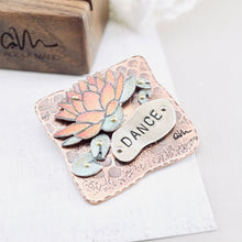 Load image into Gallery viewer, RH - DANCE Brooch with Walnut Stand