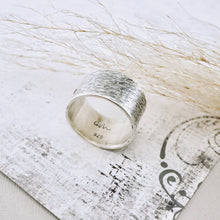 Load image into Gallery viewer, AM - Ocean Wave Wide Band Ring - Size 7