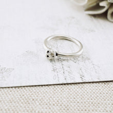 Load image into Gallery viewer, LS - Organic Pod Stacking Ring (SS) (Sizes: 6,8)