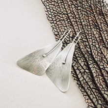 Load image into Gallery viewer, AM – River Reed Delta Earrings (SS)