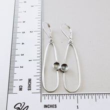 Load image into Gallery viewer, AM – Pod Elongated Loop Earrings (SS)