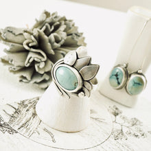 Load image into Gallery viewer, AM - Turquoise Garden Earrings (SS)