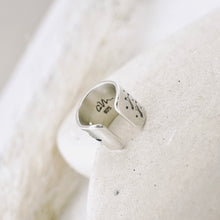 Load image into Gallery viewer, AM - Lacy Pierced Ear Cuff (Sterling)