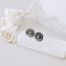 Load image into Gallery viewer, AM - Double Poppy Stud Earrings (SS)