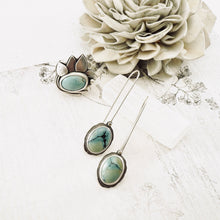 Load image into Gallery viewer, AM - Turquoise Garden Earrings (SS)