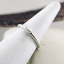 Load image into Gallery viewer, LS - Stackable Oval Pebble Ring (Sterling)