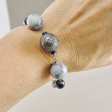 Load image into Gallery viewer, TN Azure Harmony Link Bracelet (Base Metal)