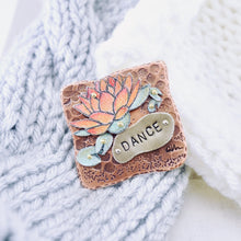 Load image into Gallery viewer, RH - DANCE Brooch with Walnut Stand