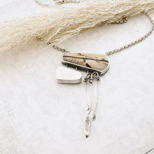 Load image into Gallery viewer, WW - Picture Jasper Pendant - FLOW (SS)