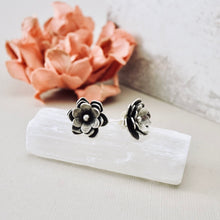 Load image into Gallery viewer, AM – Cherry Blossom Stud Earrings (SS)