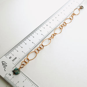 TN Copper Oval Link Bracelet (Copper)