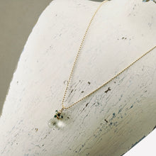 Load image into Gallery viewer, TN Petite Green Amethyst Wrap Pendant (Gold-filled)