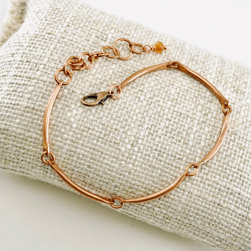 TN Copper Scallop Link Bracelet (Copper)