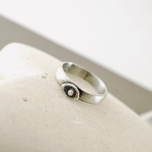 Load image into Gallery viewer, LS - Stackable Organic Water Cast Ring (Sterling - 7.5)