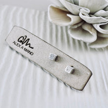 Load image into Gallery viewer, AM – Mini Love Cubes Stud Earrings (SS)