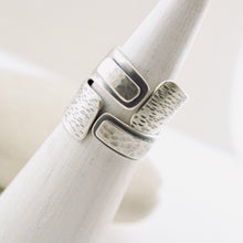 Load image into Gallery viewer, AM - Rings with a Voice - Textured Open Band Ring (Sterling)
