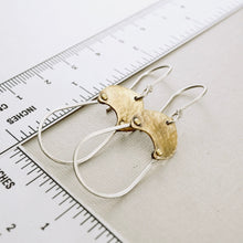 Load image into Gallery viewer, AM – Acorn Loop Earrings (SS & Nugold)
