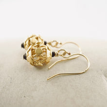 Load image into Gallery viewer, TN Vermeil Bead Earrings (GF)