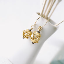 Load image into Gallery viewer, TN Vermeil Bead Earrings (GF)