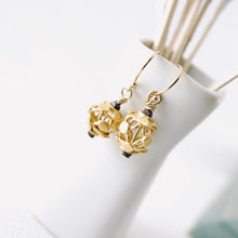 Load image into Gallery viewer, TN Vermeil Bead Earrings (GF)