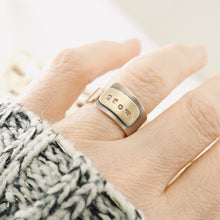 Load image into Gallery viewer, AM - Rings with a Voice - GROW - Copper (Size 7)