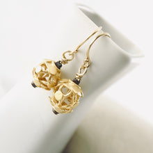 Load image into Gallery viewer, TN Vermeil Bead Earrings (GF)