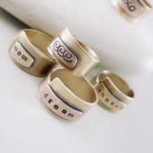 Load image into Gallery viewer, AM - Rings with a Voice - GROW - Copper (Size 7)