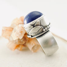 Load image into Gallery viewer, OK - Lapis Delight Statement Ring (Size: 7)