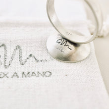 Load image into Gallery viewer, LS - Silver Nest Ring SS (Thick Band) (Size 7)