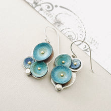 Load image into Gallery viewer, RH - Water Drop Short Earrings (Turquoise &amp; Blue)