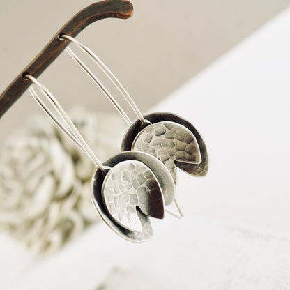 Water Lily Pad Earrings