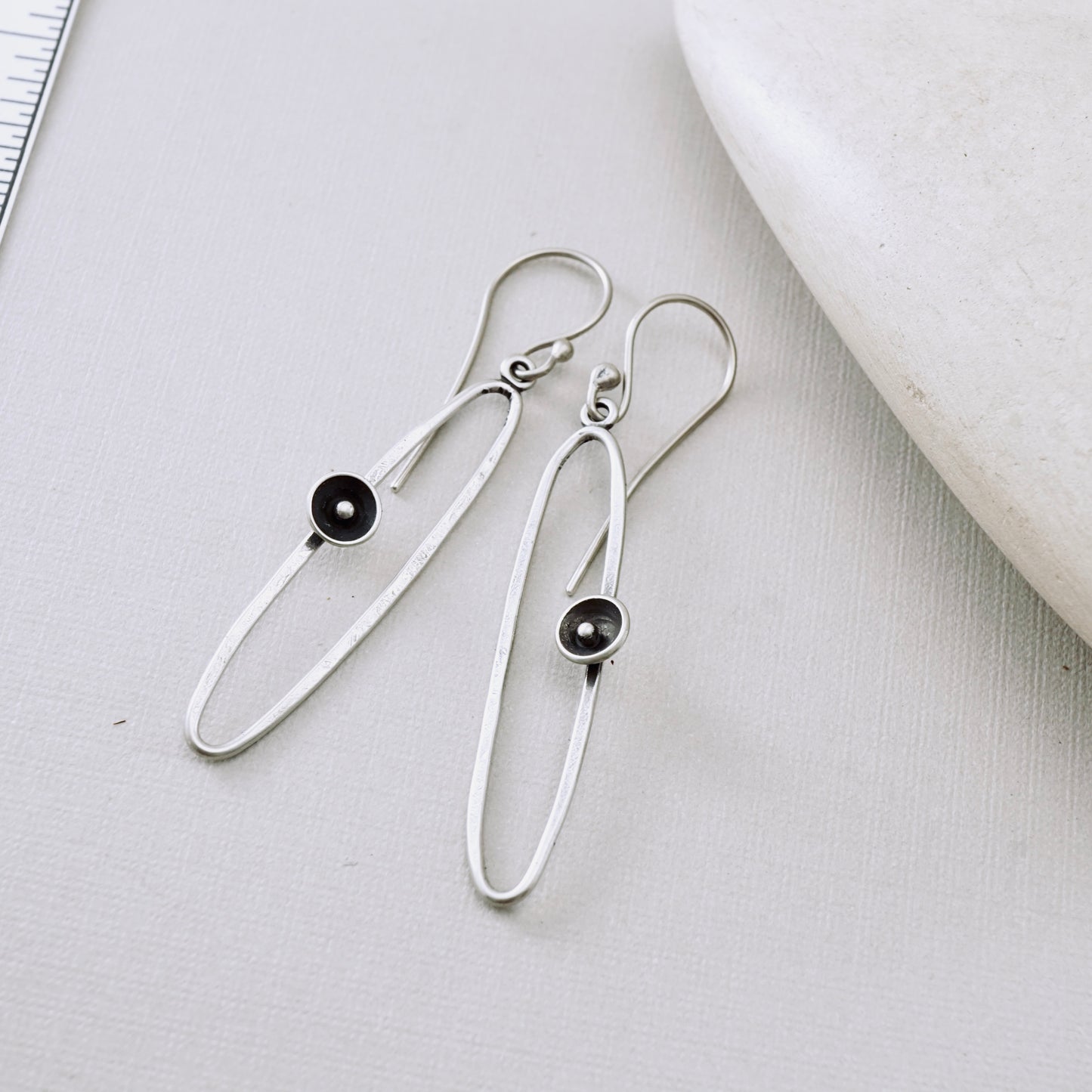 Pod & Dot Elongated Loop Earrings