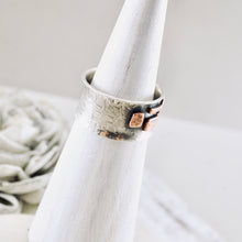 Load image into Gallery viewer, AM Box Weave Mosaic Ring - Size 7.5