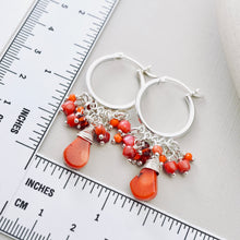 Load image into Gallery viewer, TN Bloody Mary Cocktail Hoop Earrings (SS)