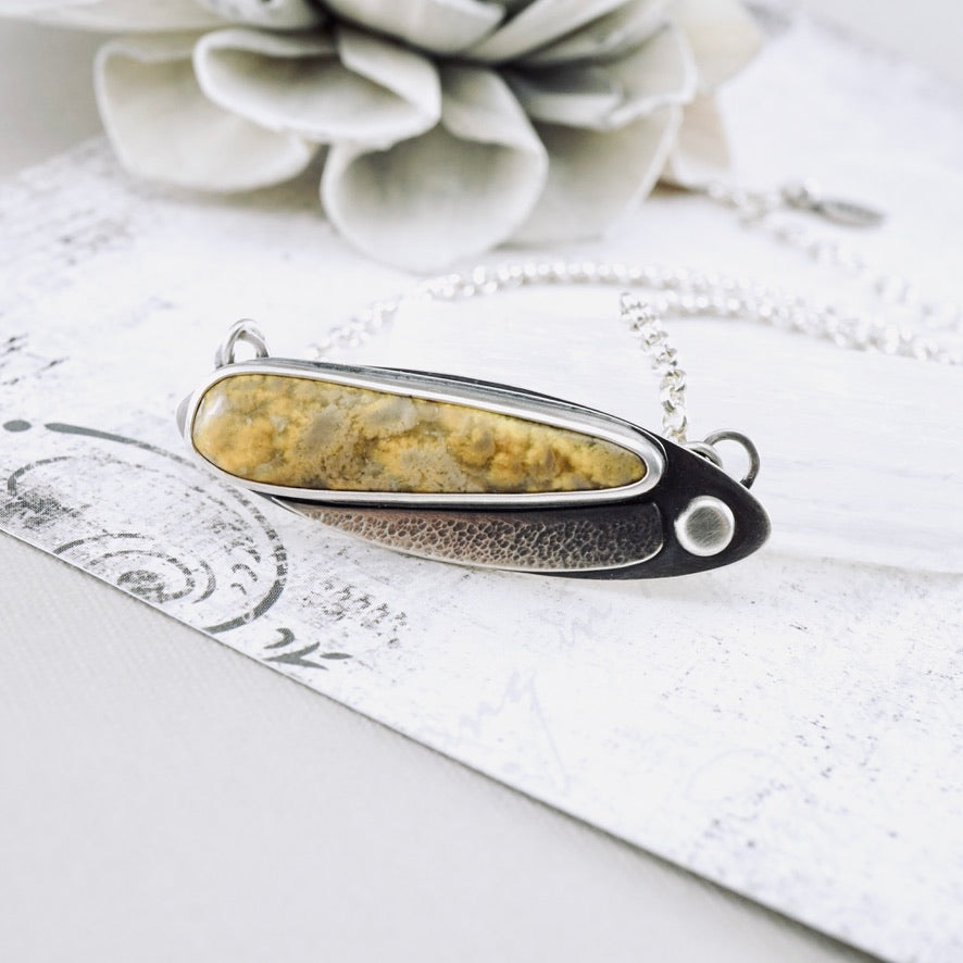 Golden Light Bumblebee Pendant - LOVE