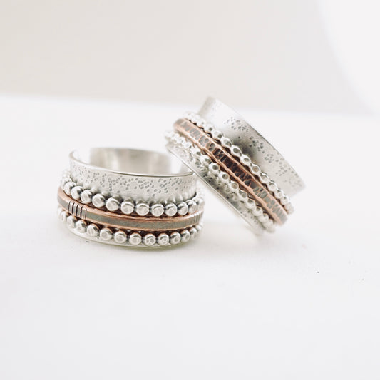Spinner Bead Ring (Size 7.5)