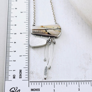 WW - Picture Jasper Pendant - FLOW (SS)