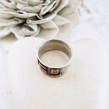 Load image into Gallery viewer, AM Box Weave Mosaic Ring - Size 7.5